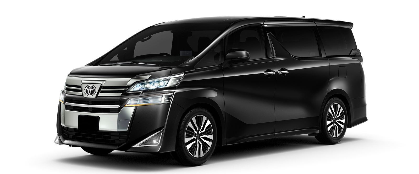 Toyota Vellfire in black